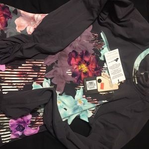 Calia brand swim top/rash guard